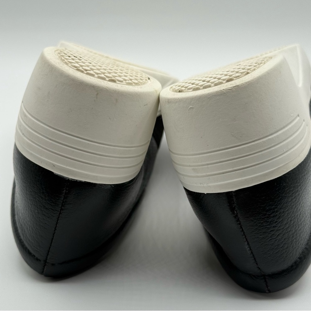 Giani Bernini Xenaa Black Slip-on Wedge Sneakers Suede & Leather Platform SZ 7.5 - Picture 5 of 15